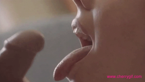 Right on my daughter's tongue Gif
