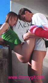 Outdoors fucking Gif