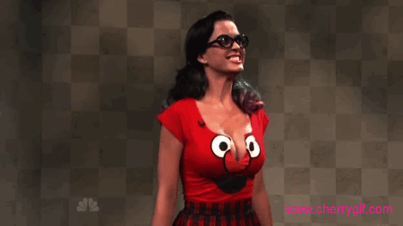 Katy Perry Elmo Gif