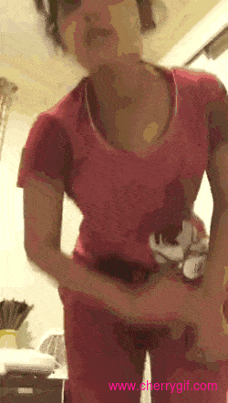 Indian babe strips Gif
