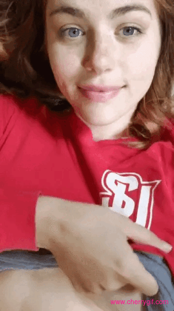 Titty flash Gif