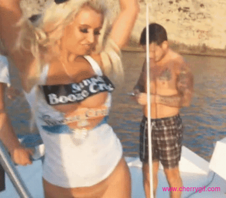 boat babe Gif
