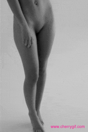 Hermosa chica desnuda! Gif